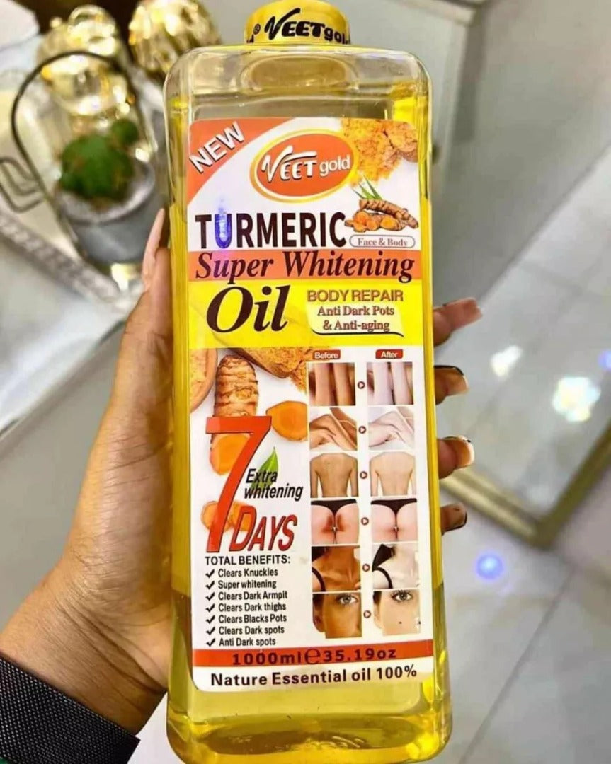 VEETGOLD TURMERIC BRIGHTENING OIL