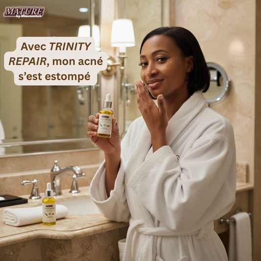 Huile Visage Réparatrice TRINITY REPAIR - L'équilibre parfait de la nature pour tous types de peau