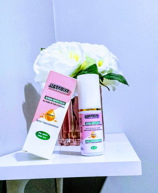 black and mixed skin care routine against hyperpigmentation